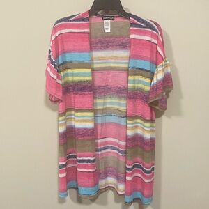 Heimish USA short sleeve cardigan small